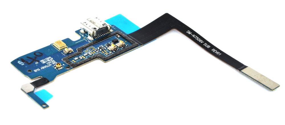 Καλώδιο Πλακέ Samsung SM-N7505 Galaxy Note 3 Neo ( Note III Neo ) με Επαφή Φόρτισης και Μικρόφωνο OEM Type A