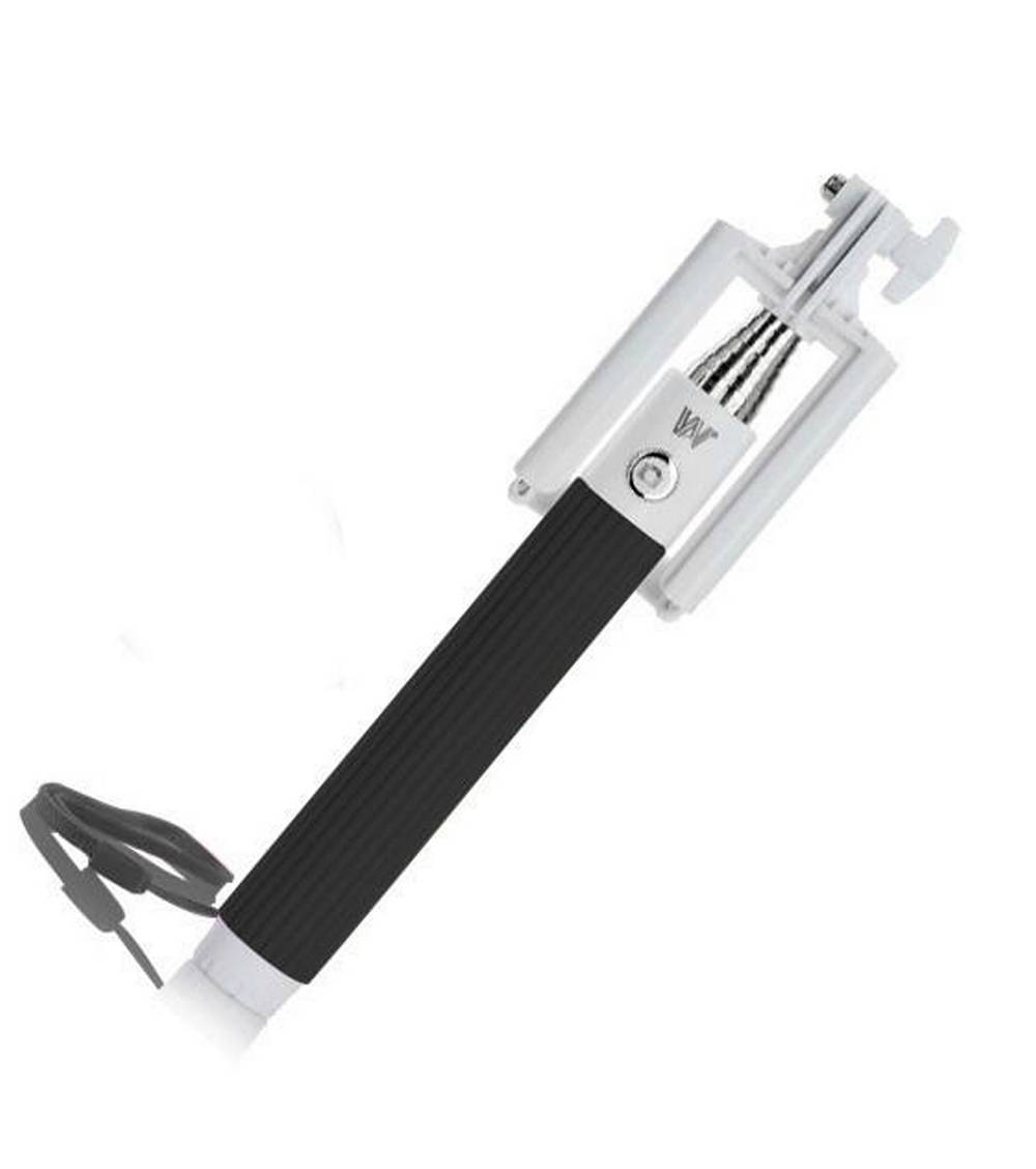 Selfie Stick Disph Monopod Bluetooth Πτυσσόμενο Μαύρο (Μήκος Κονταριού 21cm, Μήκος Ανοίγματος 80cm)