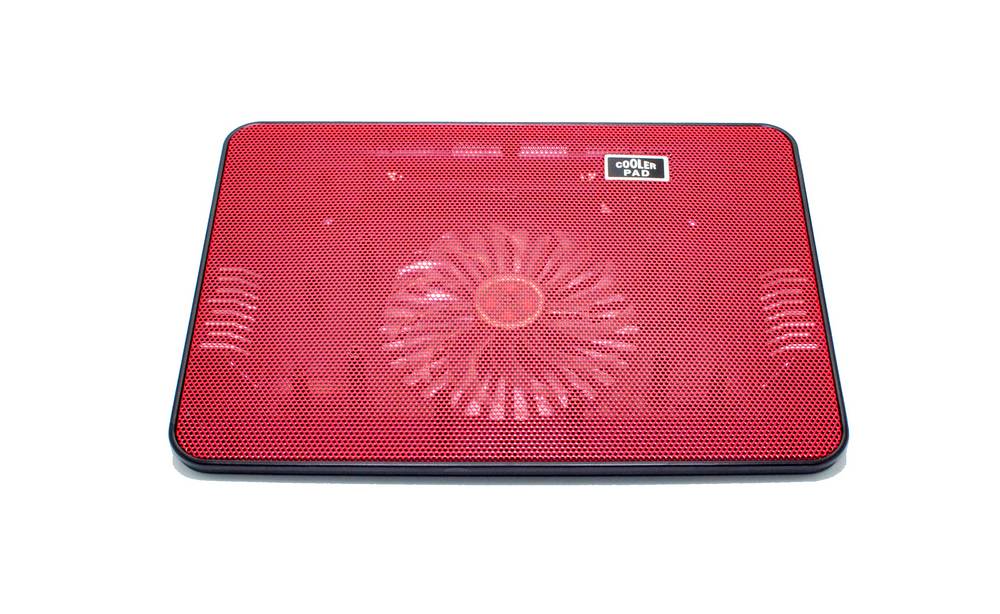 Laptop Cooler Mobilis Cooling Pad A6 Κόκκινο για Φορητούς Υπολογιστές έως 15"