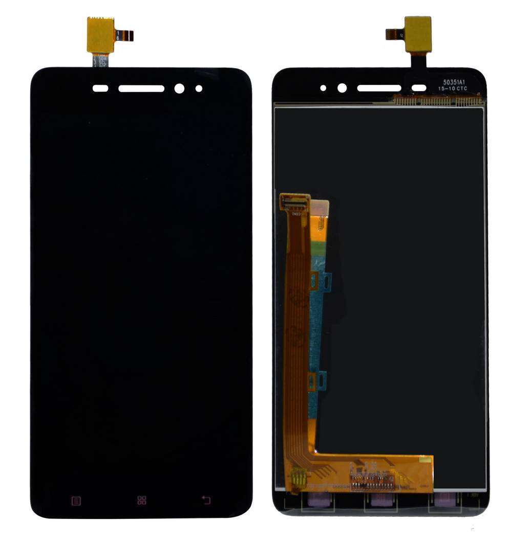 Γνήσια Οθόνη & Μηχανισμός Αφής Lenovo S60 Μαύρο YT50F187A9