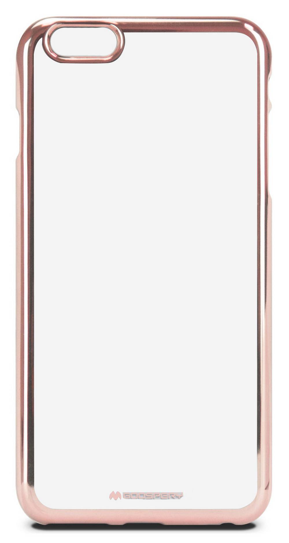 Θήκη Goospery Electroplating για Apple iPhone 6/6S Χρυσαφί Ρόζ by Mercury