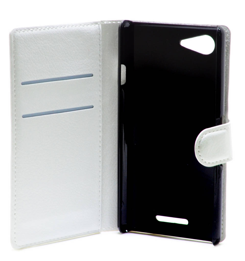 Θήκη Book Ancus Teneo για Sony Xperia E3/E3 Dual TPU Λευκή