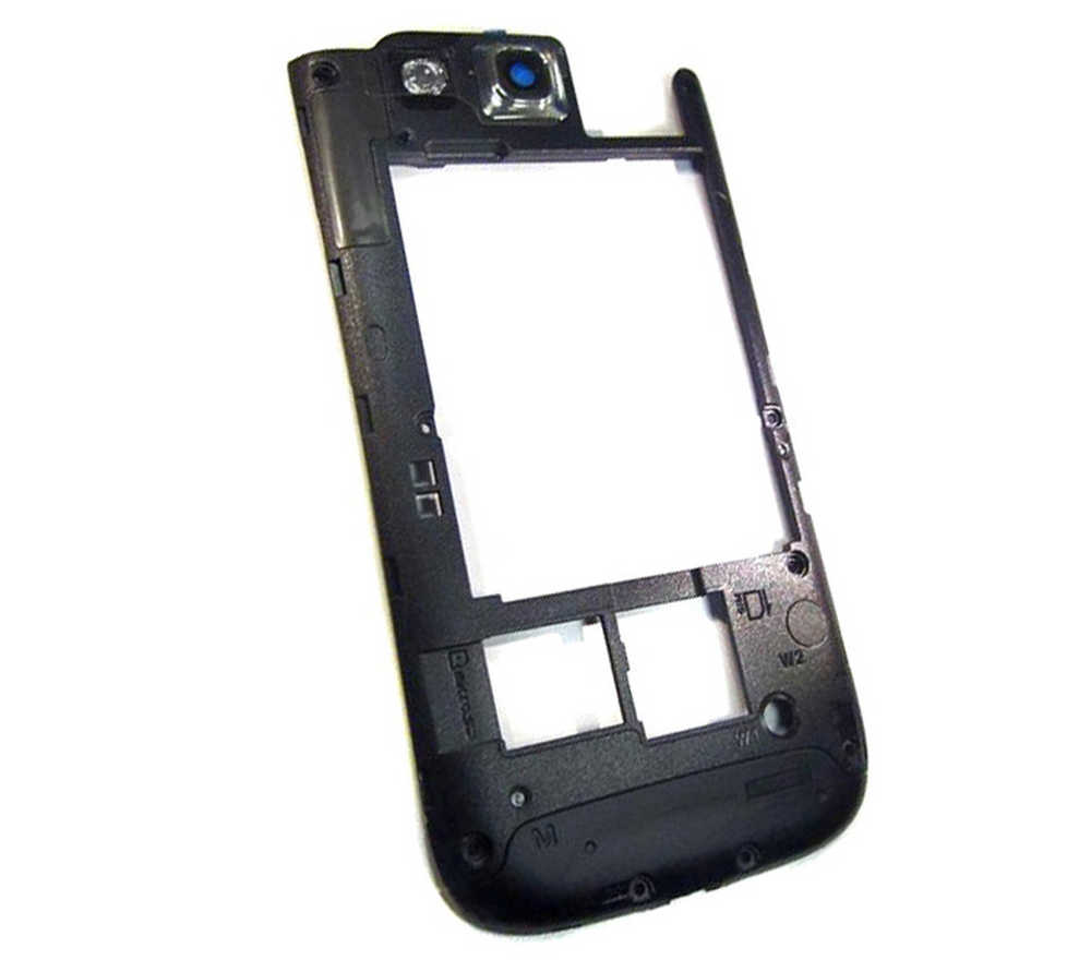 Πίσω Κάλυμμα Samsung i9300 Galaxy S3 ( S III ) Μαύρο Original GH98-23341A