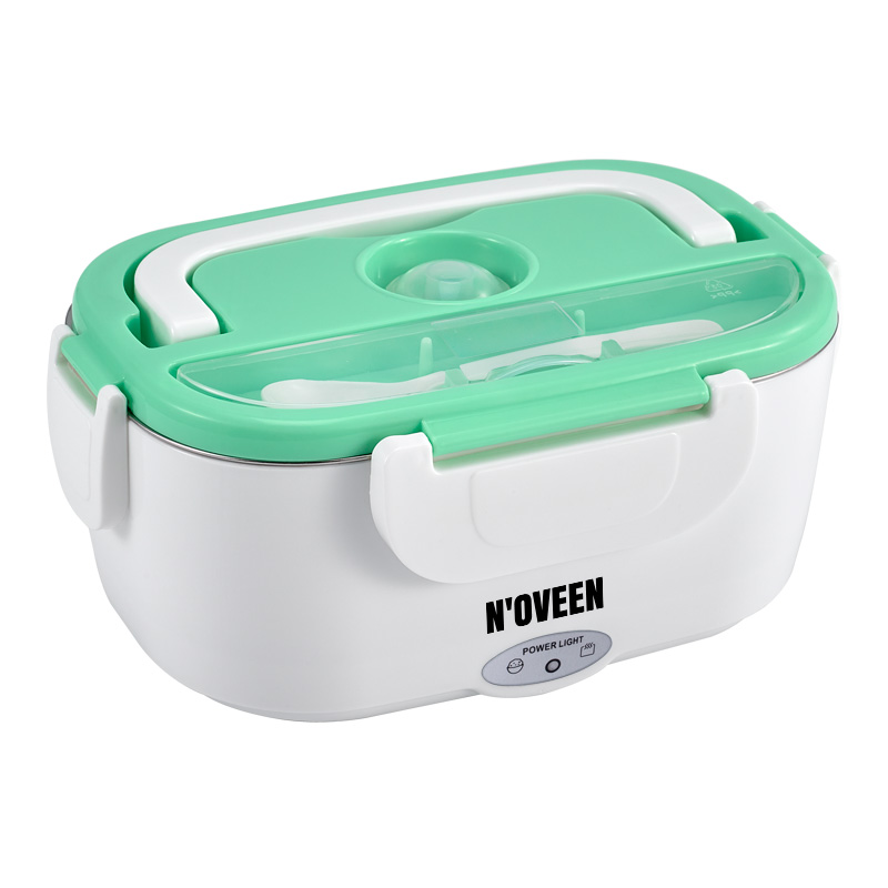 Ηλεκτρικό Φαγητοδοχείο N'OVEEN LB420 με Δοχείο INOX Ταχείας Θέρμανσης 40W Πράσινο