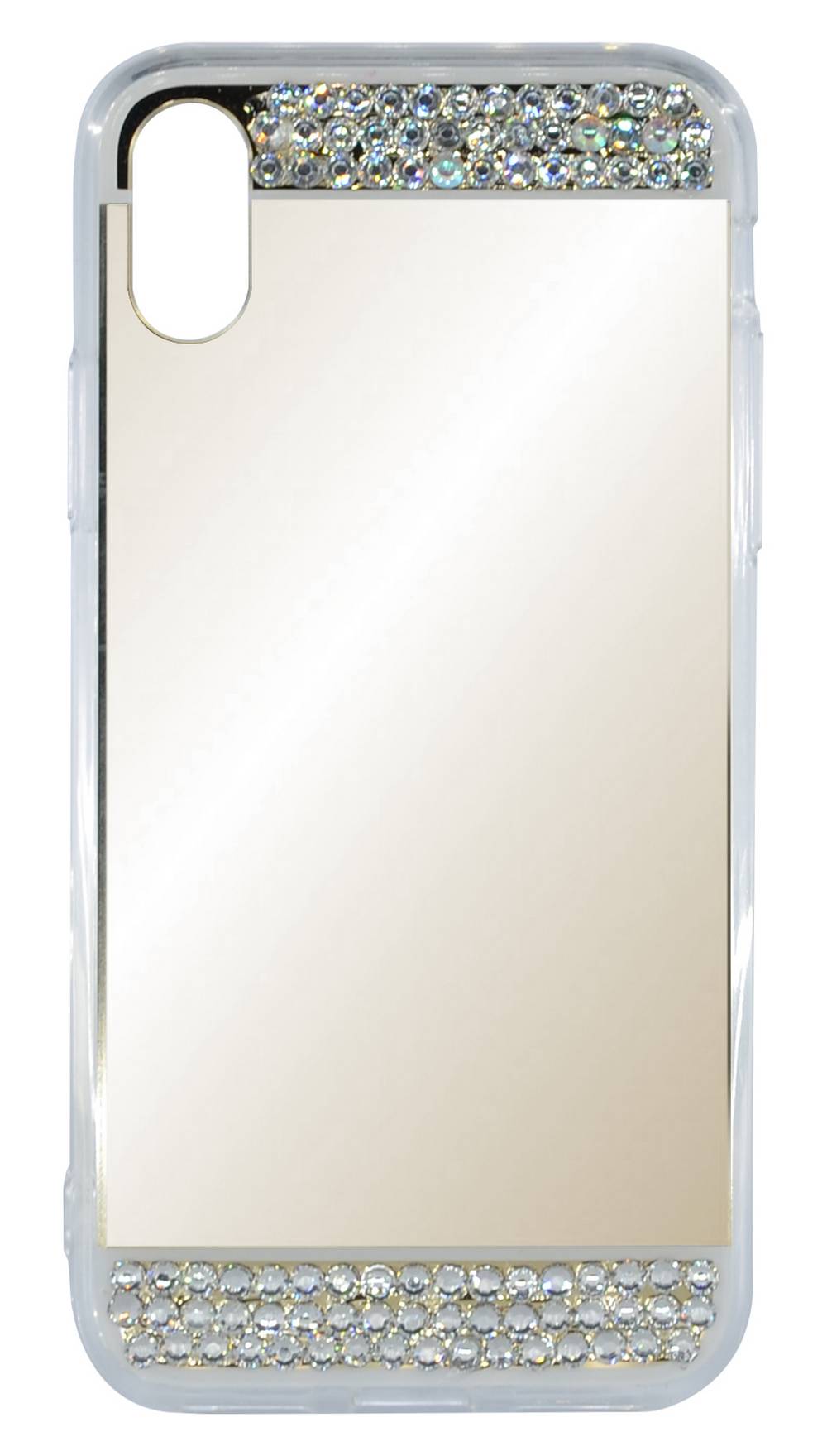 Θήκη Faceplate Ancus Luxuxry Diamond για Apple iPhone X / XS Χρυσαφί