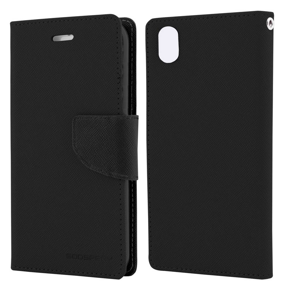 Θήκη Book Goospery Fancy Diary για Sony Xperia Z4 E6553/Z4 Dual E6533 Μαύρη by Mercury