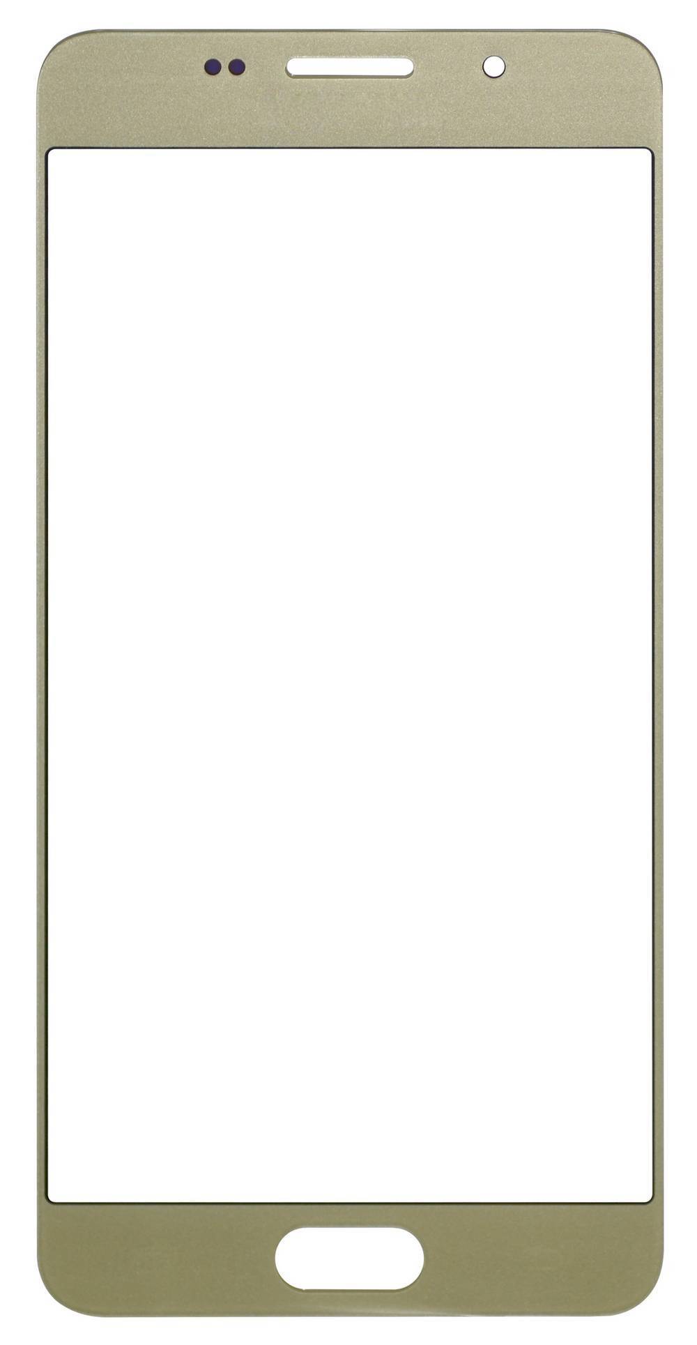 Τζάμι για Μηχανισμό Αφής Samsung SM-A310F Galaxy A3 (2016) Χρυσαφί OEM Type A