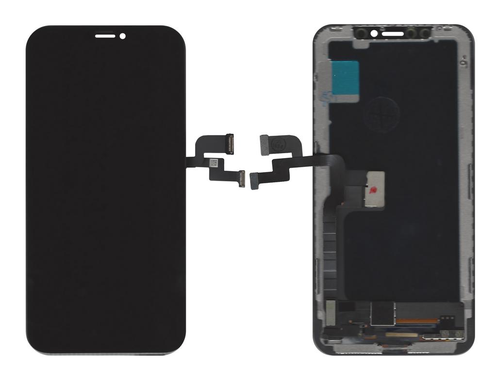 Οθόνη & Μηχανισμός Αφής Apple iPhone X AMOLED Type A Μαύρη