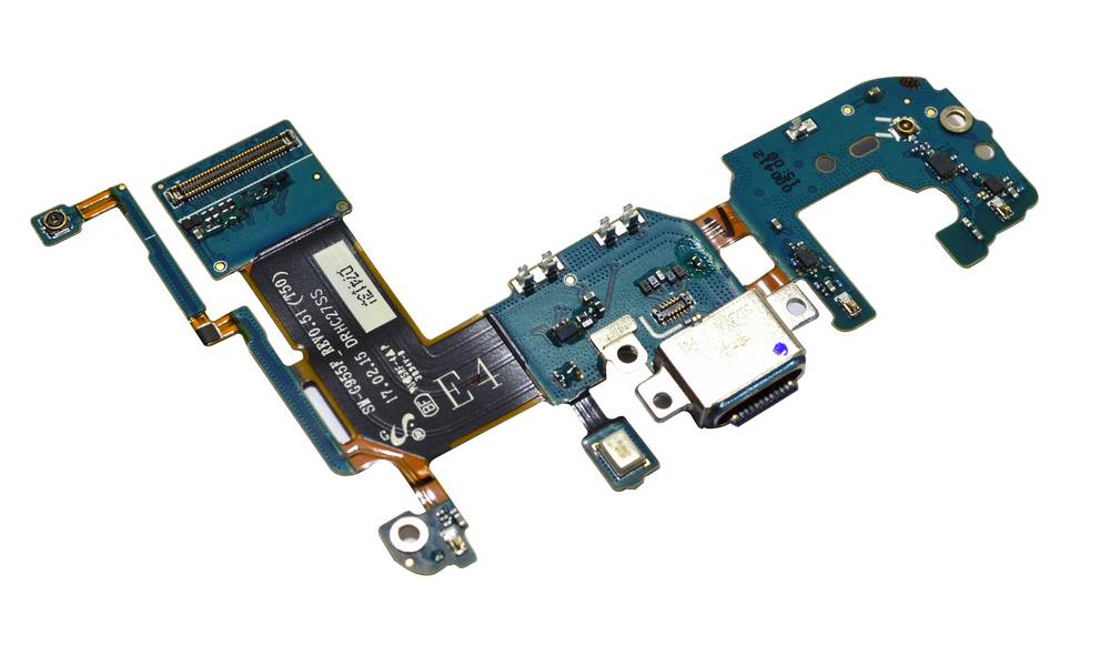 Καλώδιο Πλακέ Samsung SM-G955F Galaxy S8+ με Επαφή Φόρτισης, USB Type-C και Μικρόφωνο Original GH97-20394A