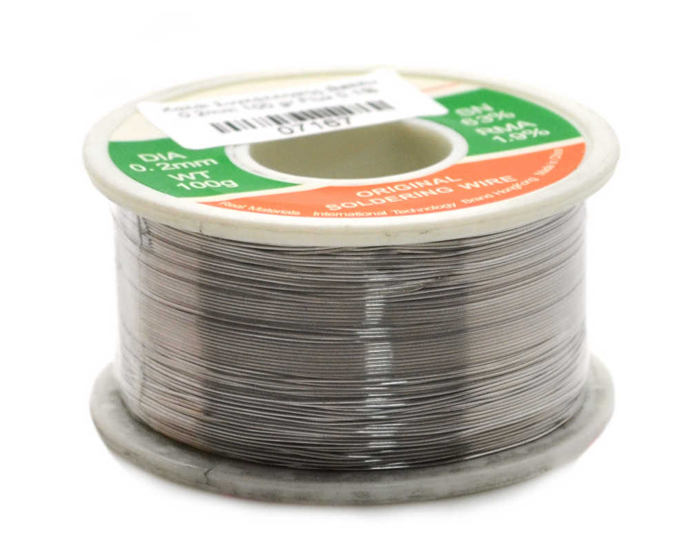 Καλάϊ Συγκόλλησης Bakku 0.2mm 100 gr Flux 0.1%