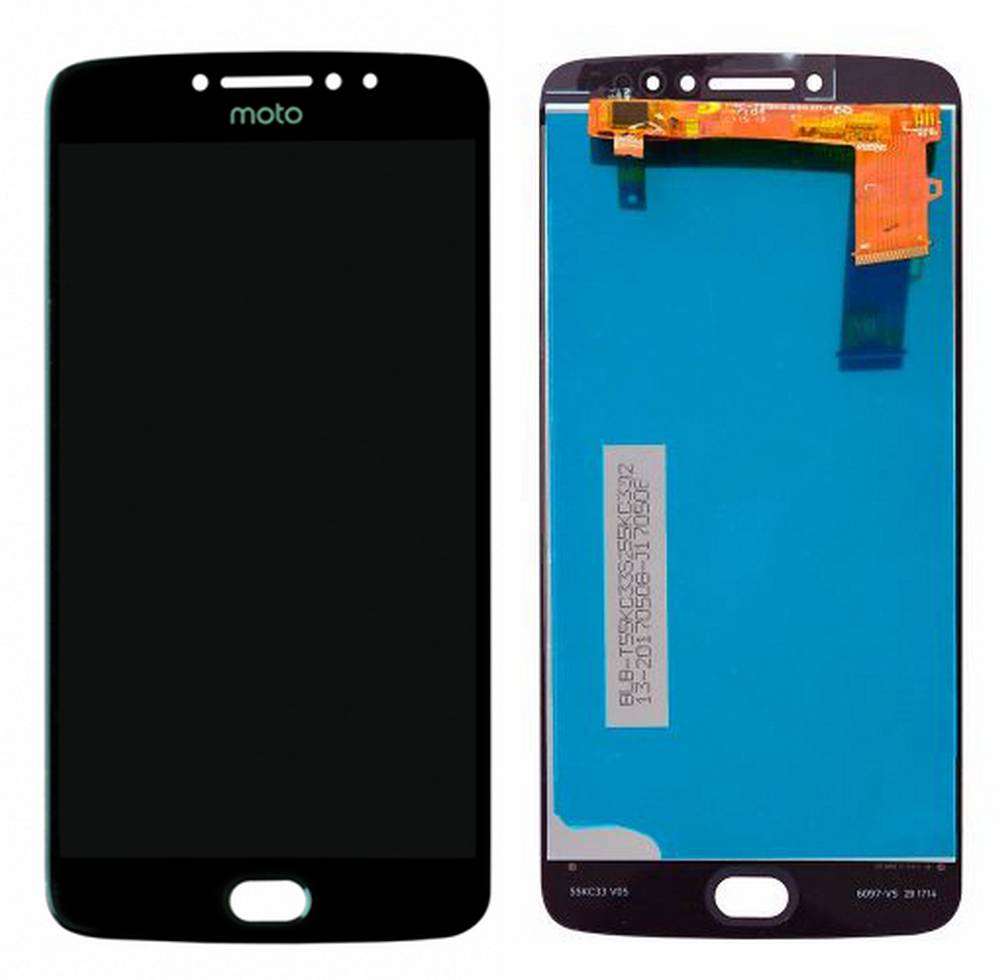 Οθόνη & Μηχανισμός Αφής Motorola Moto E4 Plus Μαύρο χωρίς Πλαίσιο OEM Type A