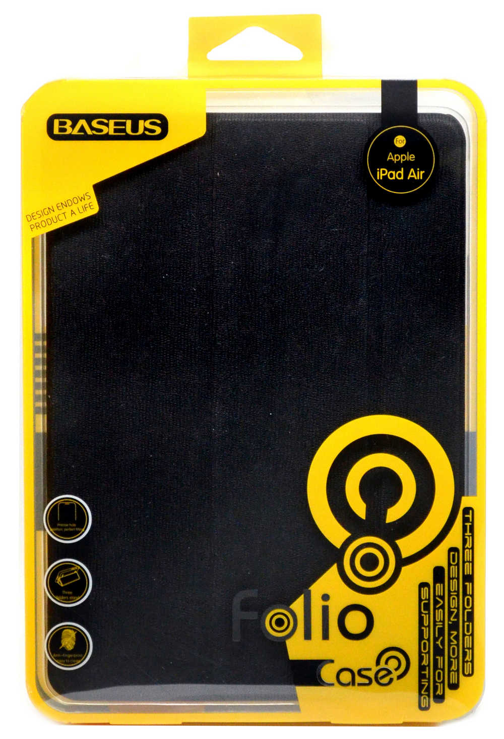 Θήκη Smart Baseus Folio για Apple iPad Air Μαύρη