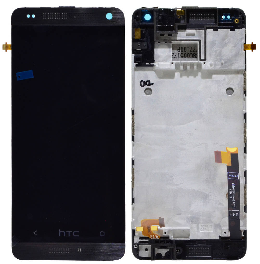 Οθόνη & Μηχανισμός Αφής HTC One Mini με Μαύρο Πλαίσιο ΟΕΜ
