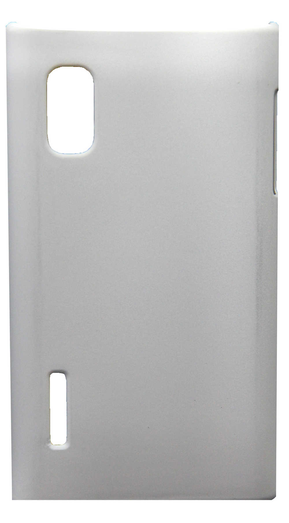 Θήκη Faceplate Ancus για LG Optimus L5 E610 Velvet Feel Λευκή