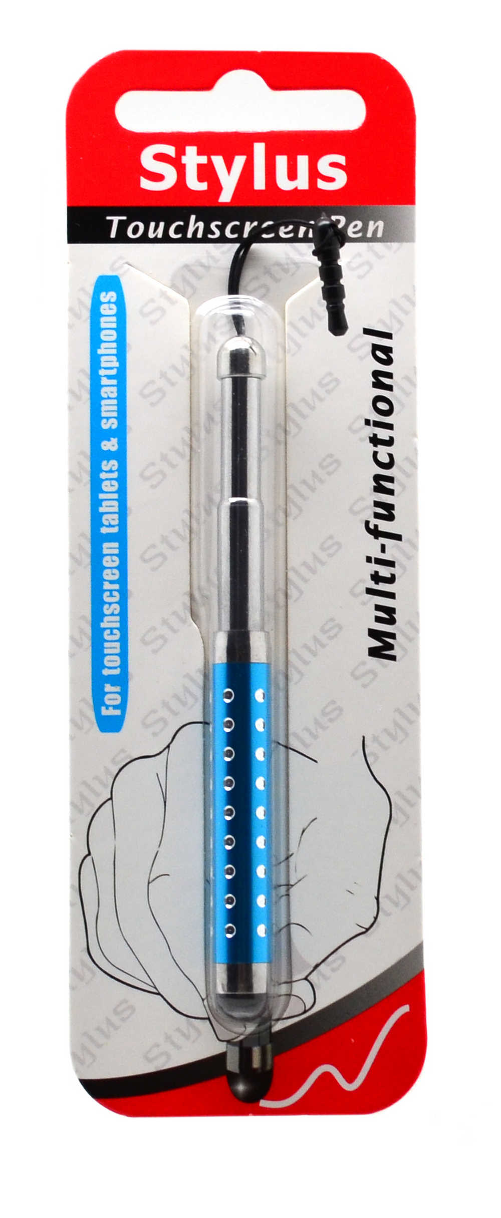 Πενάκι Ancus Επεκτεινόμενο για Οθόνη Αφής Μπλέ