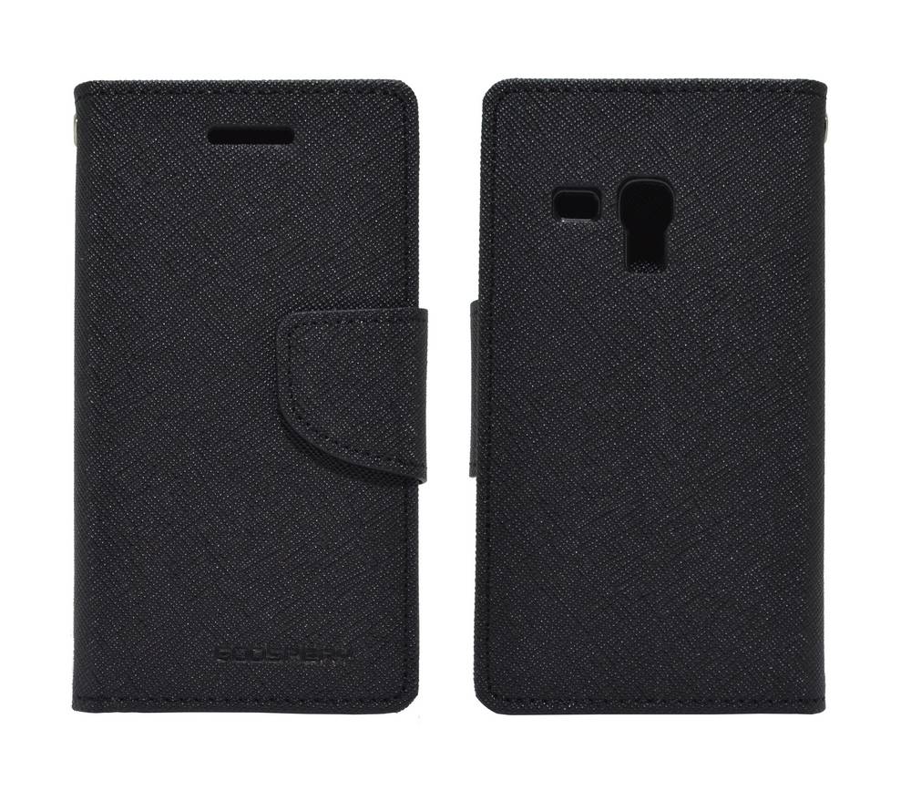Θήκη Book Goospery Fancy Diary για Samsung i8190 Galaxy S3 Mini Μαύρη by Mercury