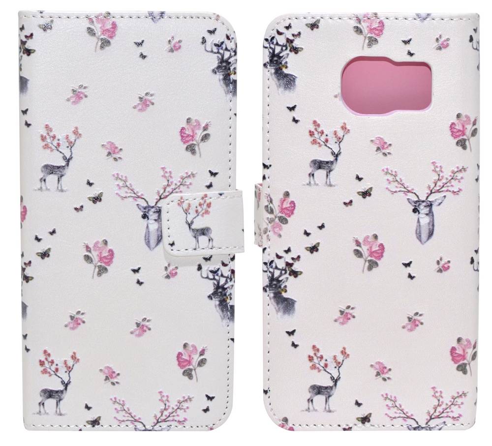 Θήκη Book Ancus Art Collection για Samsung SM-G935 Galaxy S7 Edge Flower