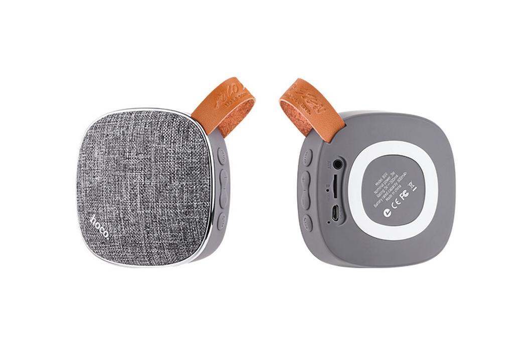 Φορητό Ηχείο Bluetooth Hoco BS9 Γκρι, υποστηρίζει T-Flash Card και AUX Input