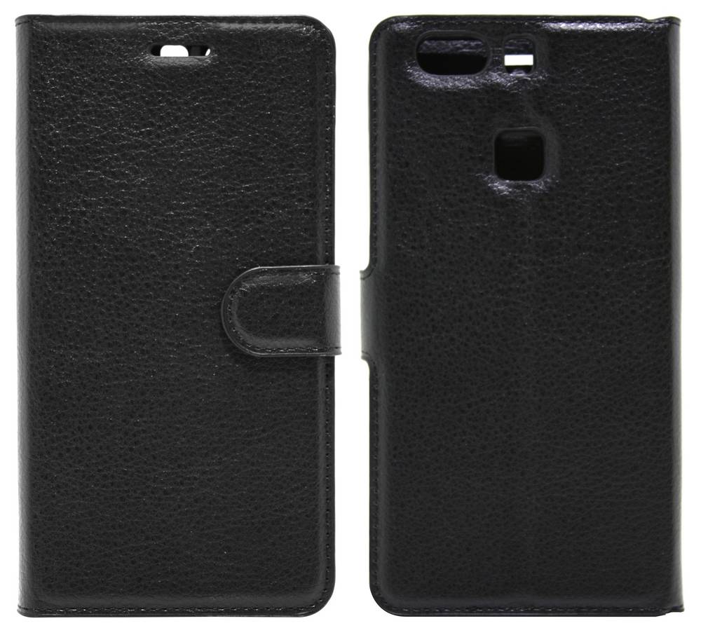 Θήκη Book Ancus Teneo για Huawei P9 Plus / P9 Plus Dual TPU Μαύρη