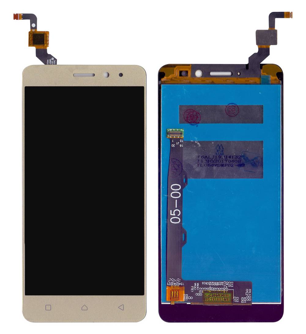 Οθόνη & Μηχανισμός Αφής Lenovo K6 Power Χρυσαφί