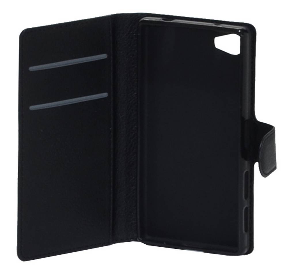 Θήκη Book Ancus Teneo για Sony Xperia Z5 Compact TPU Μαύρη
