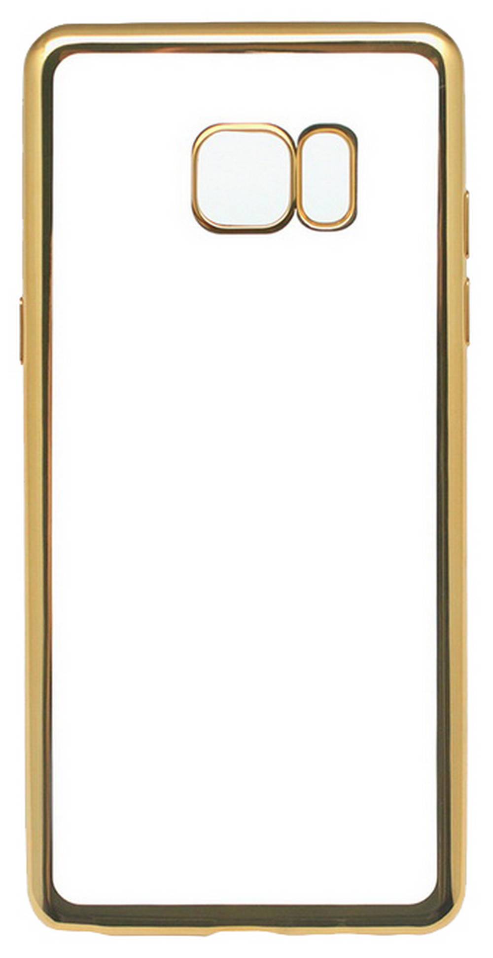 Θήκη Electroplating TPU Ancus για Samsung SM-N930F Galaxy Note 7 Χρυσαφί - Διάφανη