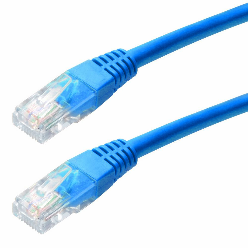 Καλώδιο Δικτύου Jasper CAT5E UTP 5m Μπλέ Patch Cord