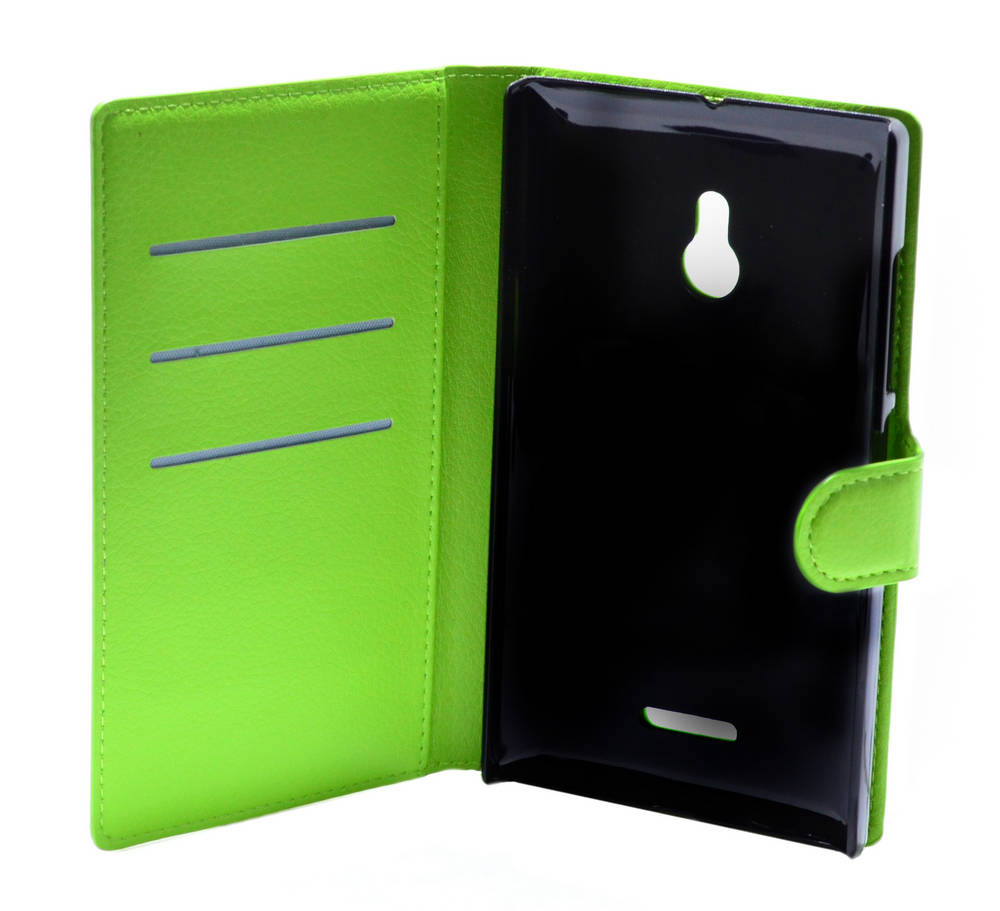Θήκη Book Ancus Teneo για Nokia XL Dual Πράσινη