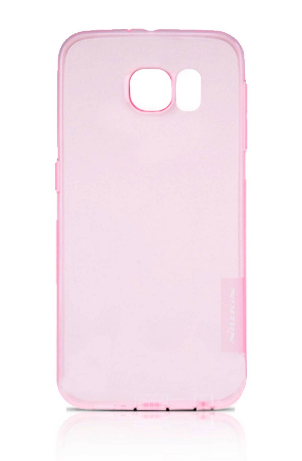Θήκη TPU Nillkin Nature 0.6 mm για Samsung SM-G925F Galaxy S6 Edge Ροζ