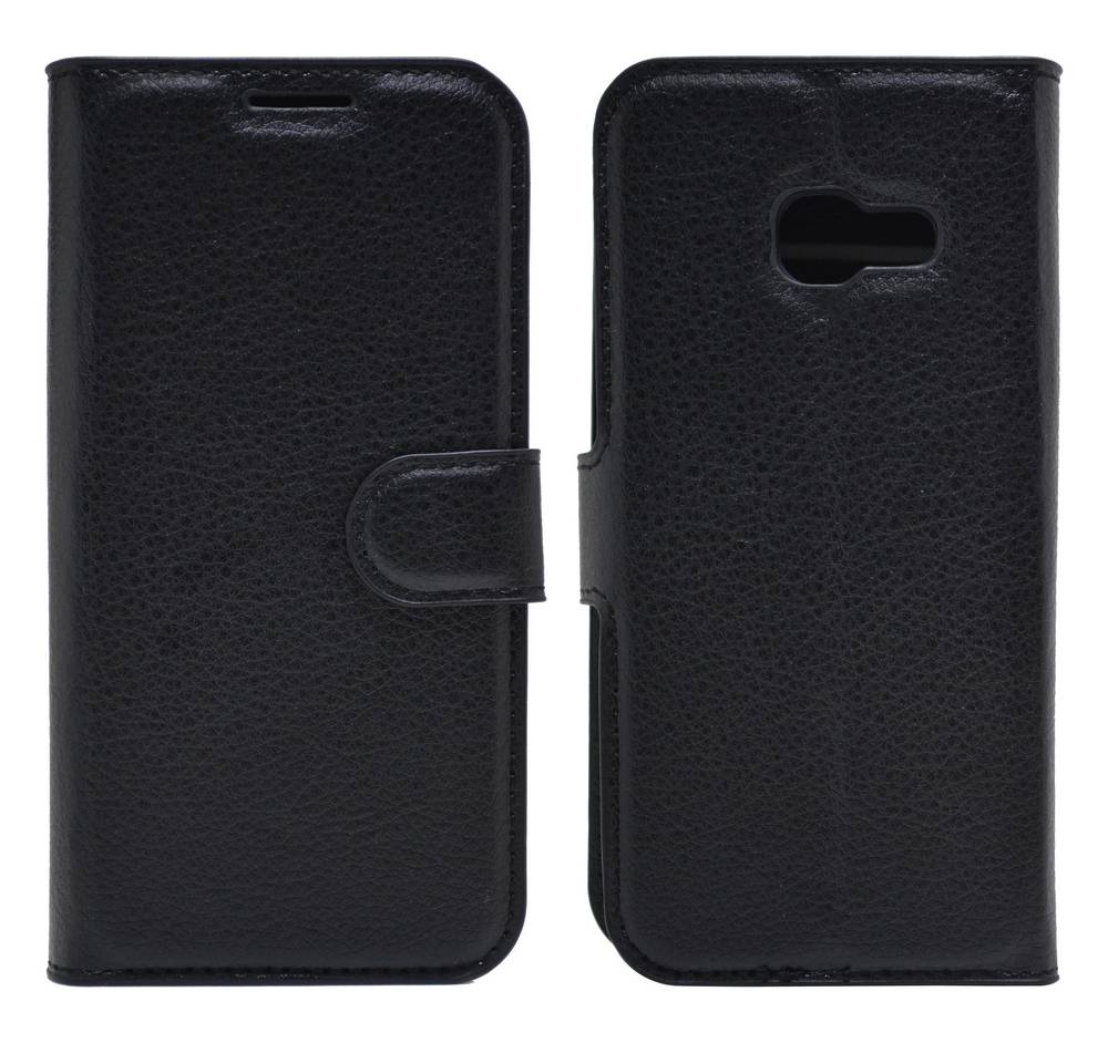 Θήκη Book Ancus Teneo για Samsung SM-A320F Galaxy A3 (2017) TPU Μαύρη