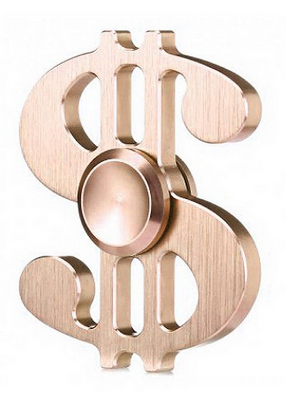 Fidget Spinner Aluminum Dollar Χρυσαφί 3 min