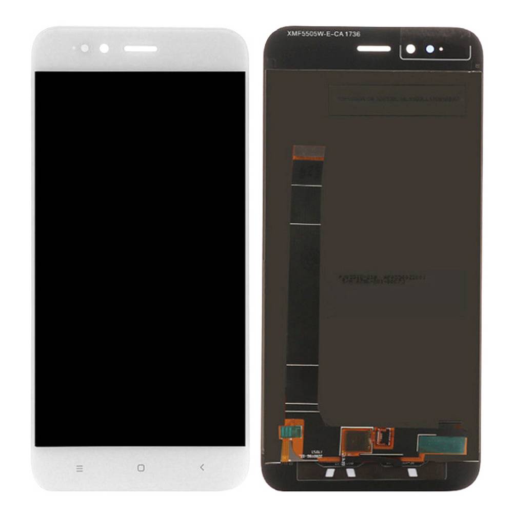 Οθόνη & Μηχανισμός Αφής Xiaomi Mi A1 Λευκό (Διάσταση:152mm) OEM