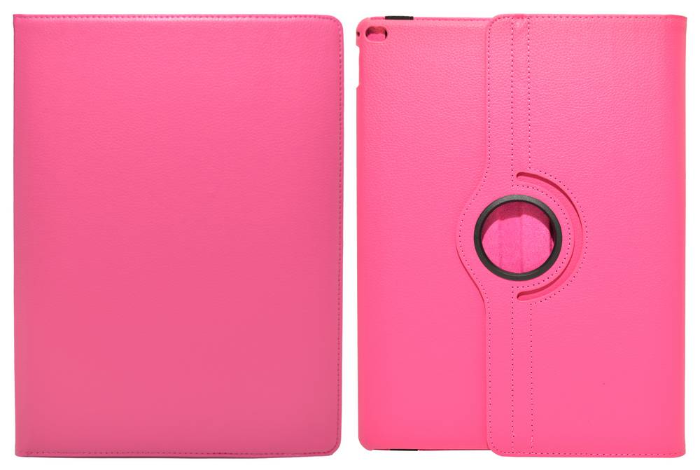Θήκη Book Ancus Rotate για Apple iPad Pro 12.9" Ρόζ