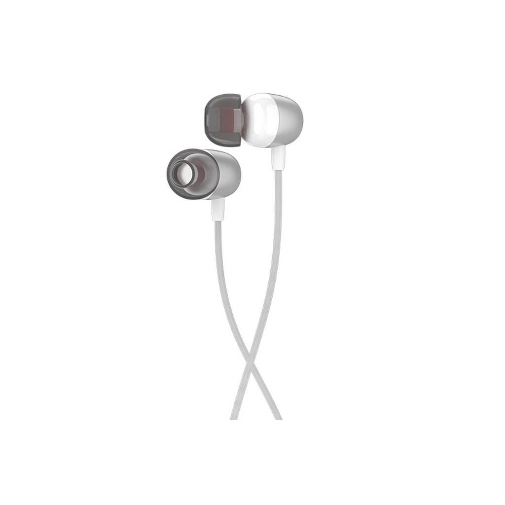Hands Free Hoco M31 Delighted Sound Earphones Stereo 3.5mm Ασημί με Μικρόφωνο και Πλήκτρο Λειτουργίας