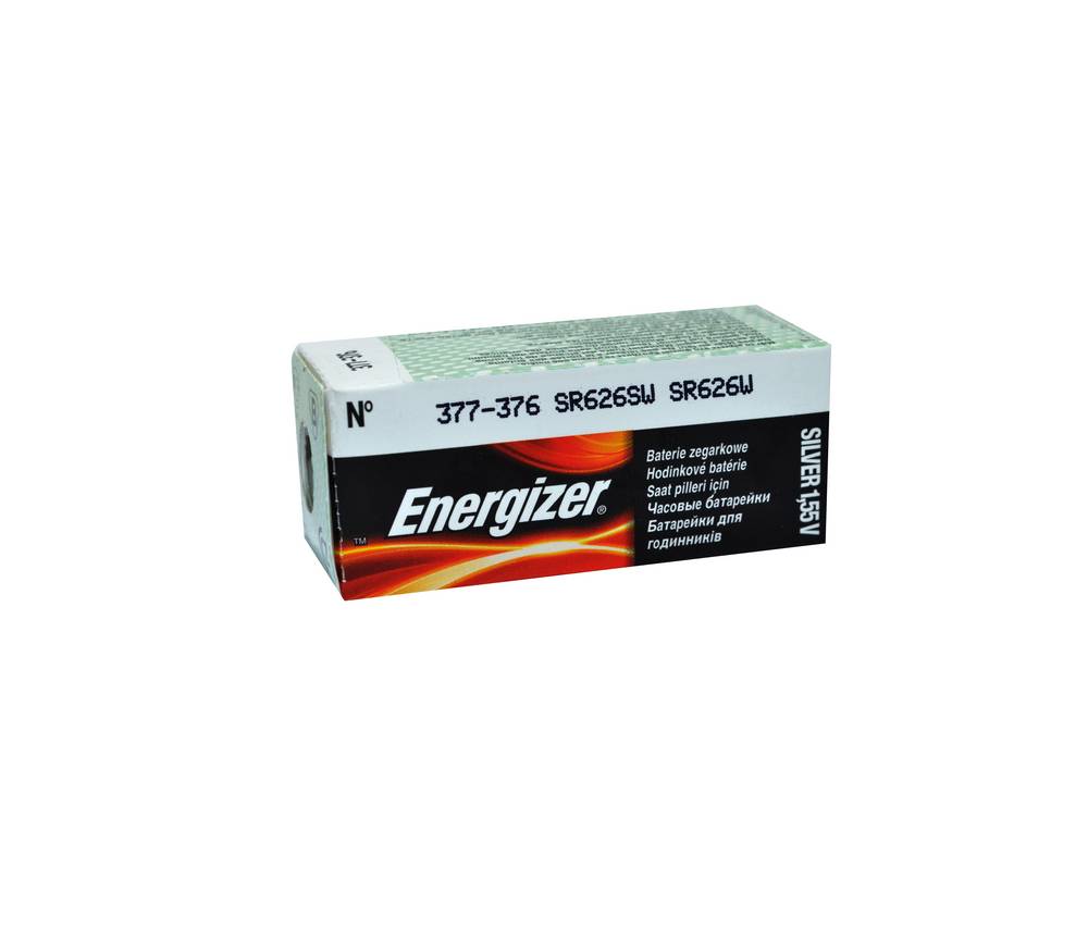 Buttoncell Energizer 377-376 SR626SW SR626W Τεμ. 1