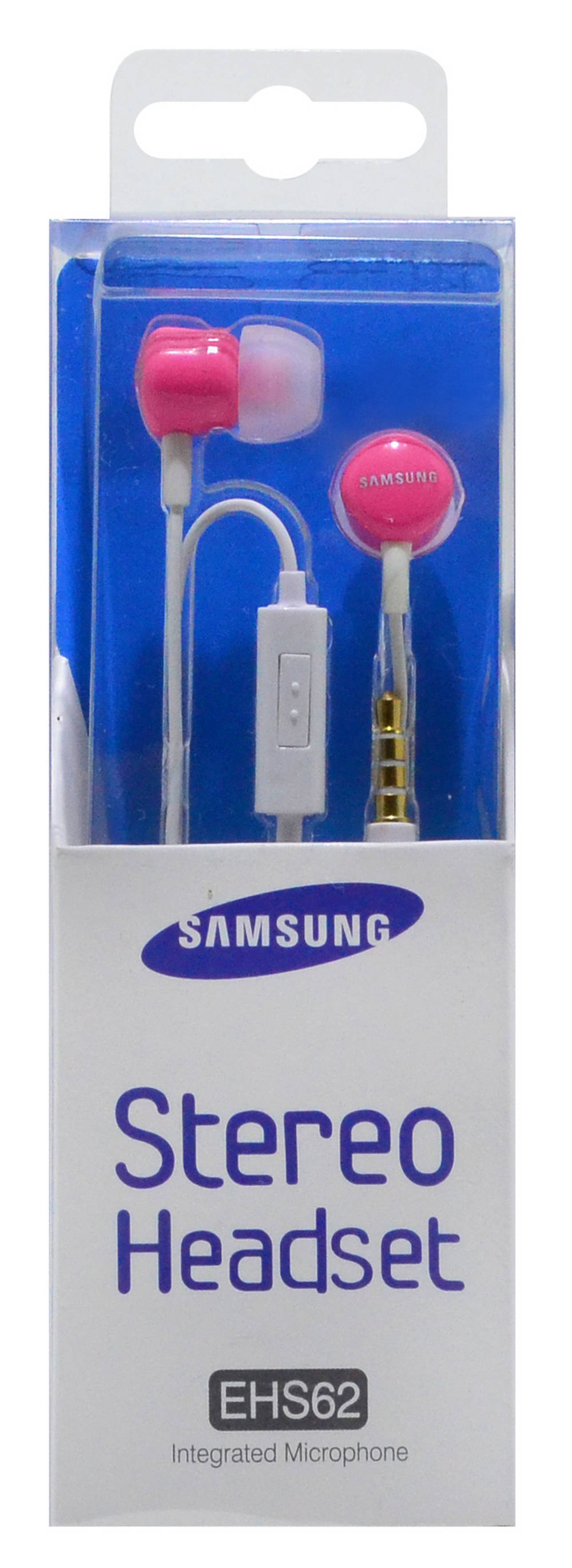 Hands Free Stereo Samsung EHS62 για B6520/B7350 3.5 mm Ρόζ