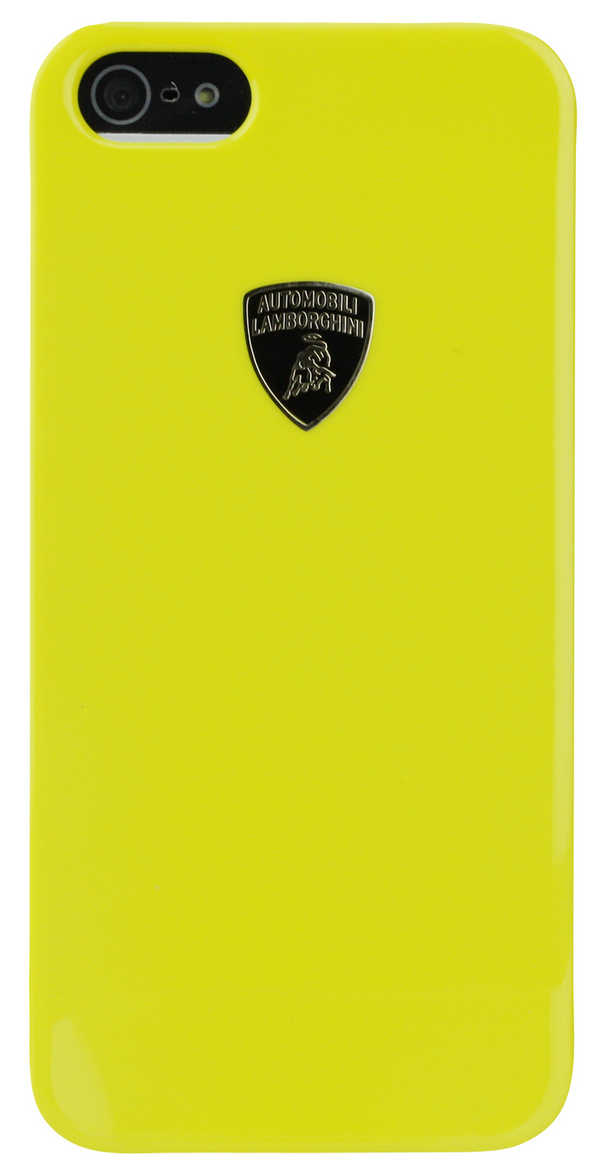 Θήκη Faceplate Lamborghini για Apple iPhone SE/5/5S Stylish Κίτρινη Diablo-D1