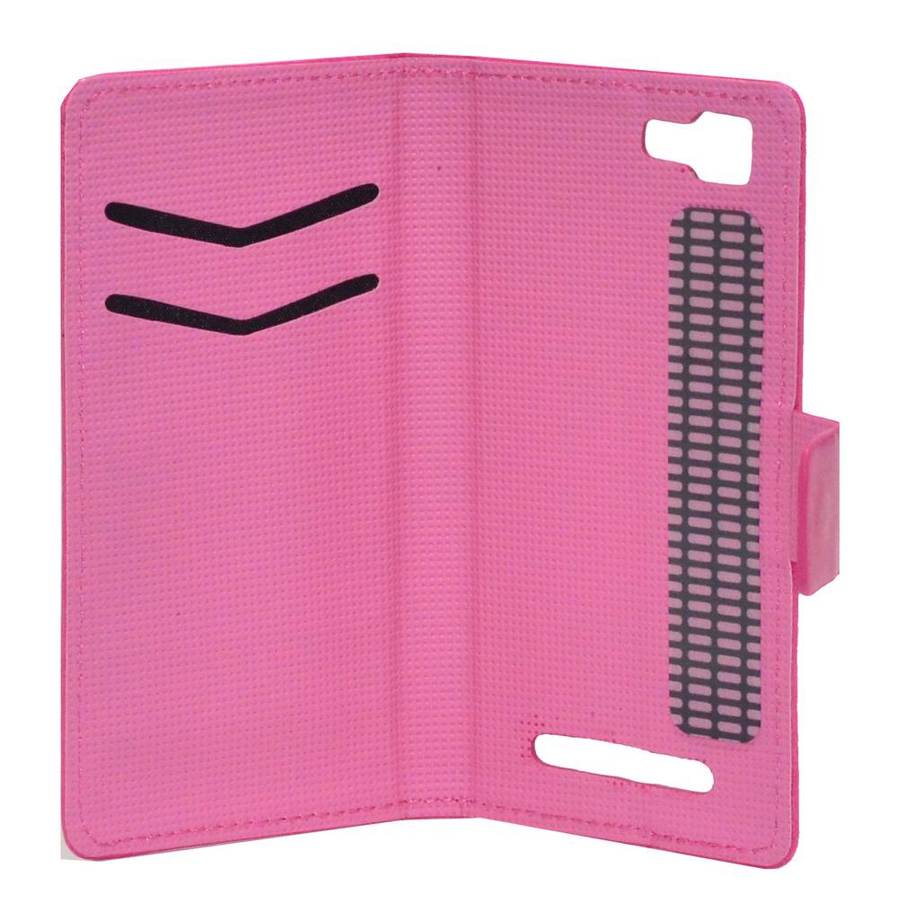Θήκη Book Ancus Stick it Universal για Smartphone 4.5" Φούξια
