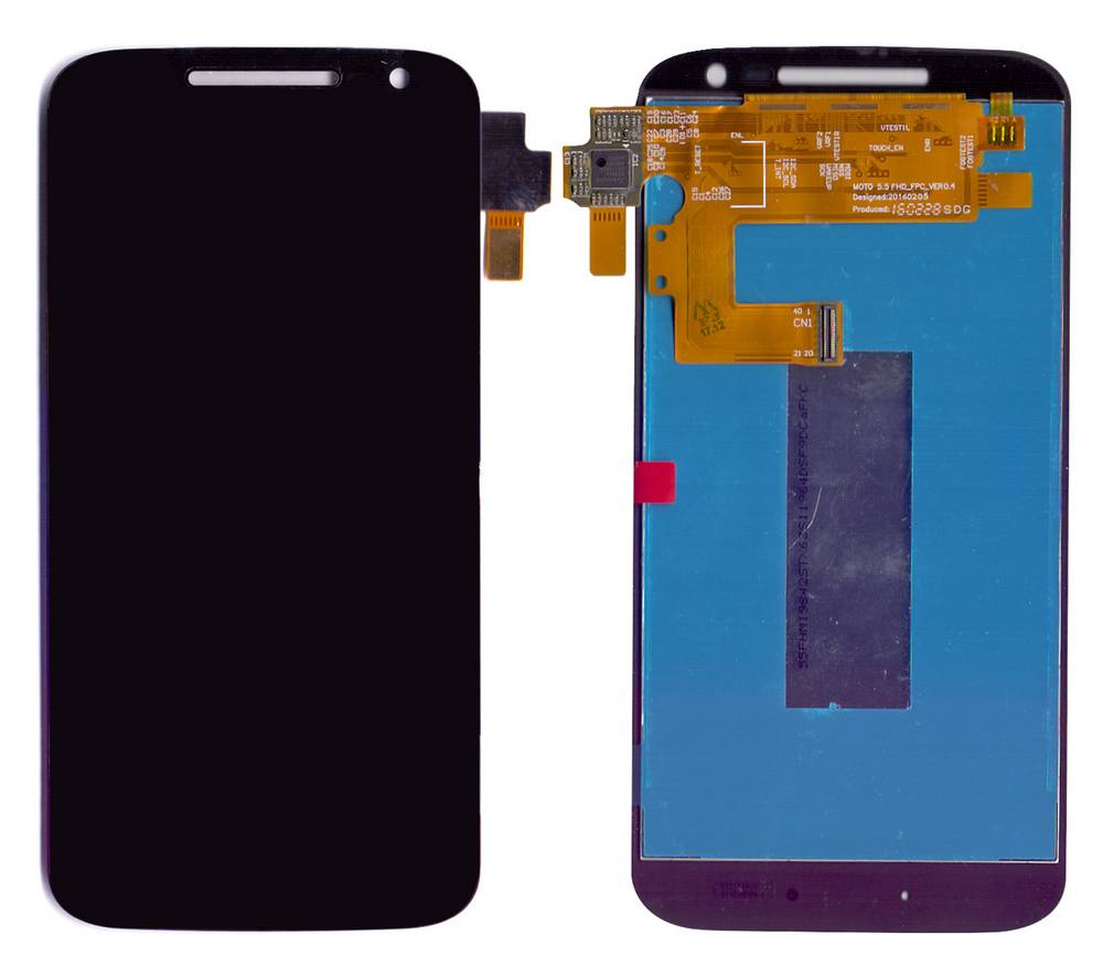 Οθόνη & Μηχανισμός Αφής Lenovo Moto G4 Μαύρο