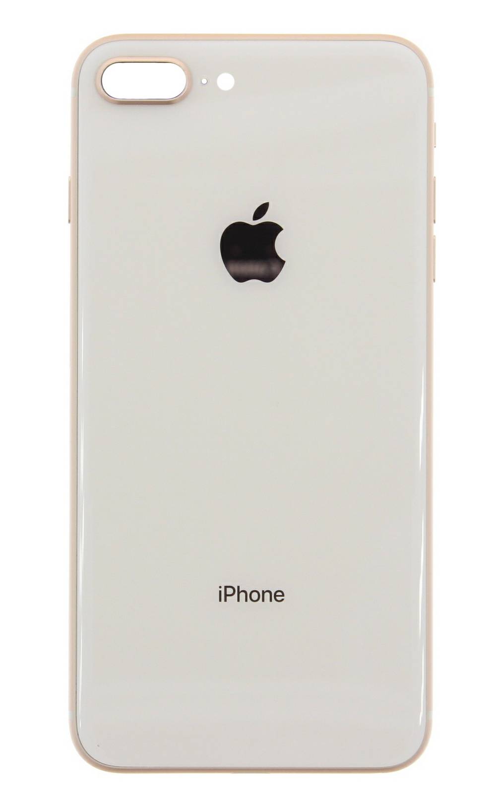 Πίσω Κάλυμμα Apple iPhone 8 Plus Ασημί χωρίς Τζαμάκι Κάμερας OEM