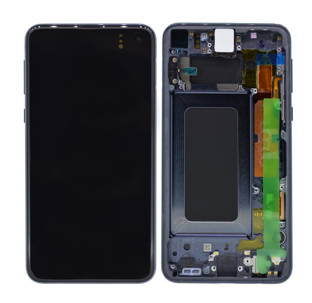 Γνήσια Οθόνη & Μηχανισμός Αφής Samsung SM-G970F Galaxy S10e Μαύρο GH82-18852A