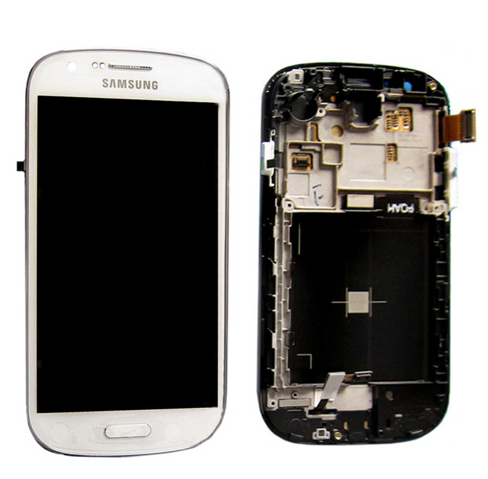 Γνήσια Οθόνη & Μηχανισμός Αφής Samsung i8730 Galaxy Express Λευκό GH97-14427A