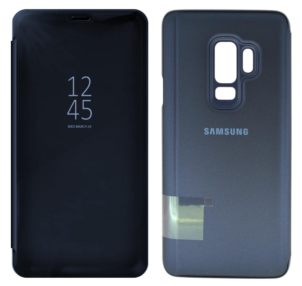 Θήκη Book Samsung Clear View Standing Cover EF-ZG965CLEGWW για SM-G965 Galaxy S9+ Μπλε