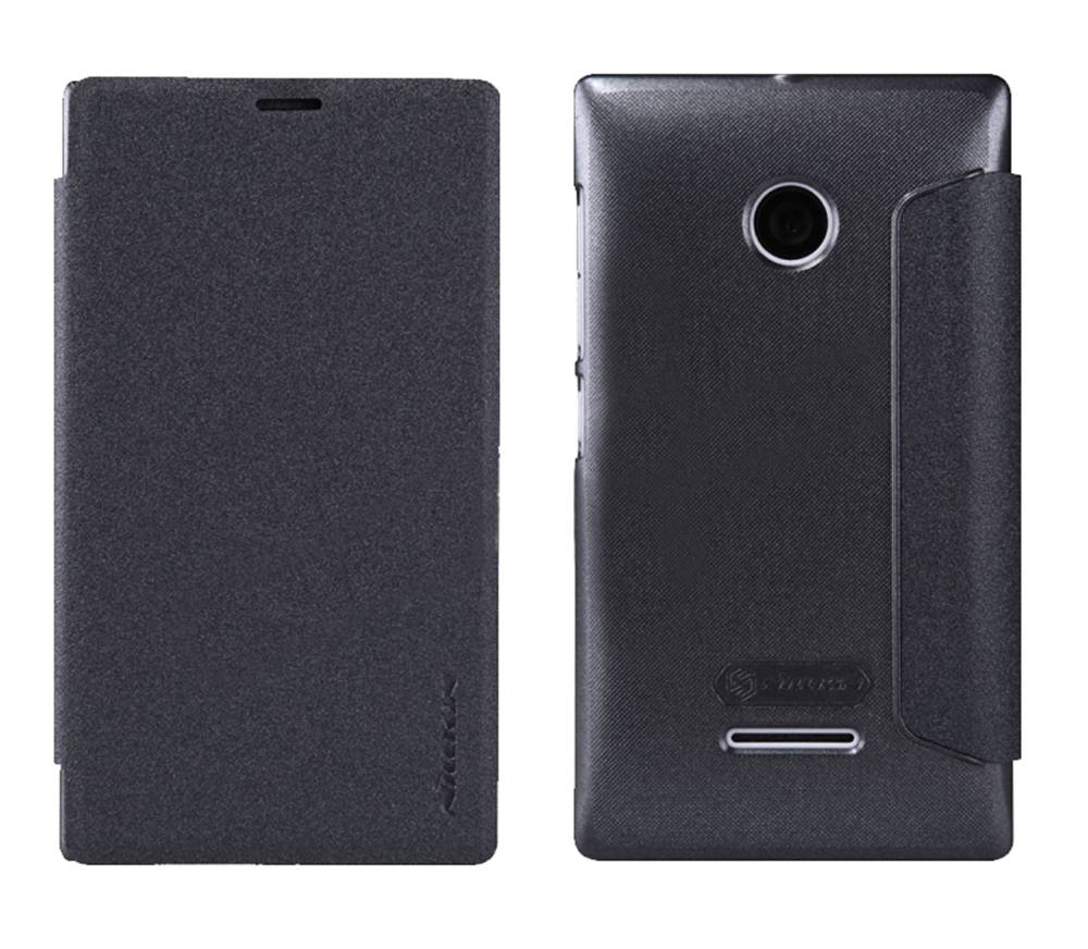 Θήκη Book Nillkin Sparkle για Microsoft Lumia 532 Μαύρη