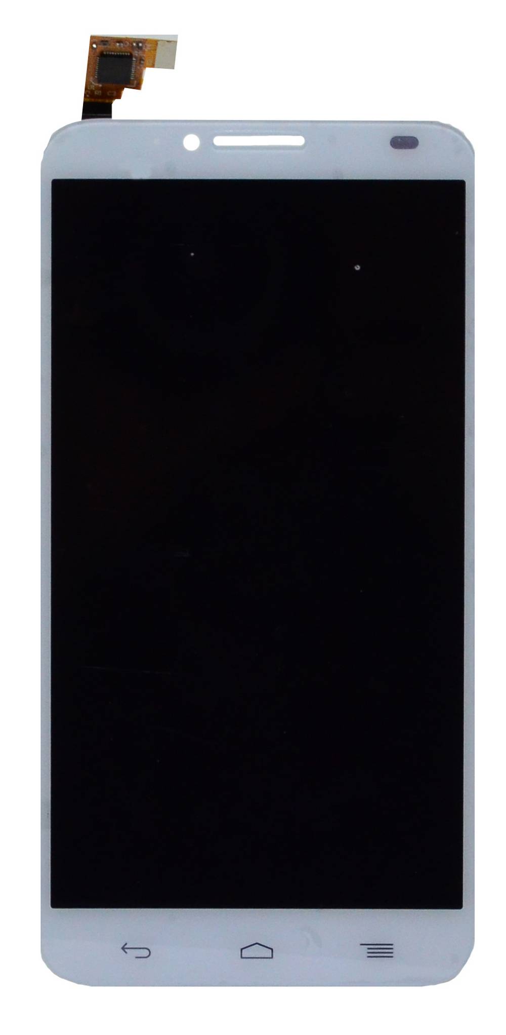 Γνήσια Οθόνη & Μηχανισμός Αφής Alcatel One Touch Idol 2 OT-6037K Λευκό Original χωρίς Κόλλα