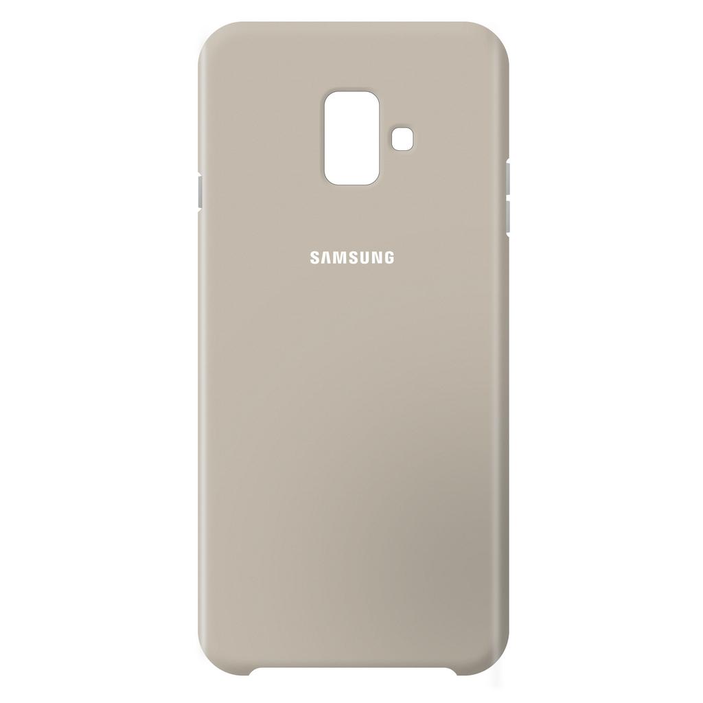 Θήκη Faceplate Samsung Dual Layer Cover EF-PA600CFEGWW για SM-A600F Galaxy A6 (2018) Χρυσαφί