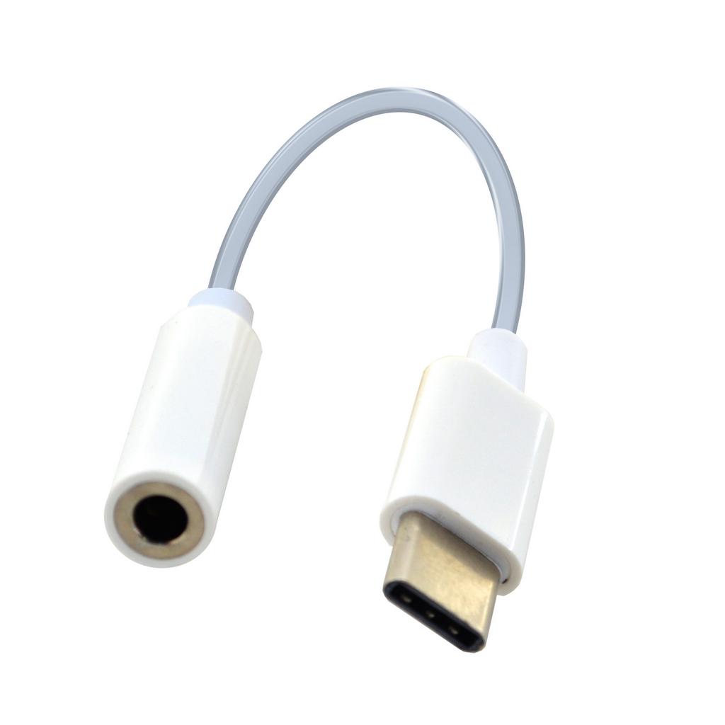 Αντάπτορας USB Type-C σε 3.5 mm Θηλυκό Λευκό