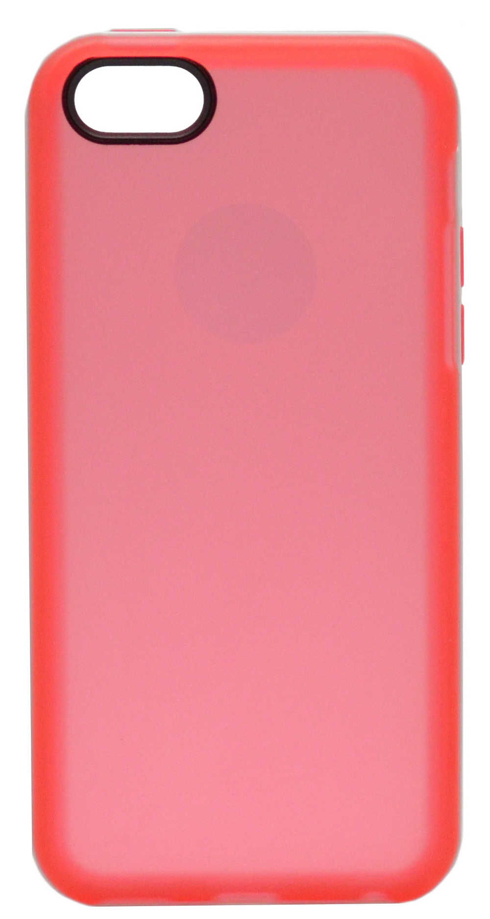 Θήκη TPU Ancus για Apple iPhone 5C Κόκκινη με Λευκό Περίγραμμα