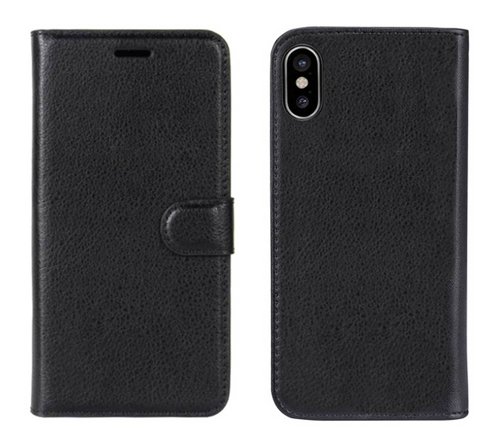 Θήκη Book Ancus Teneo για Apple iPhone X / XS TPU Μαύρη