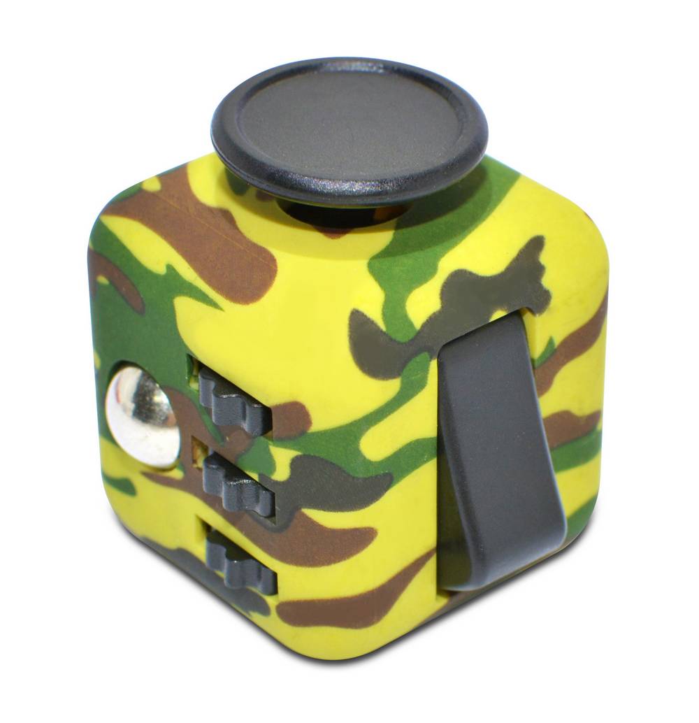 Fidget Cube 6 Sides Πράσινο